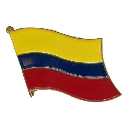 Colombia Flag Hat Tac or Lapel Pin
