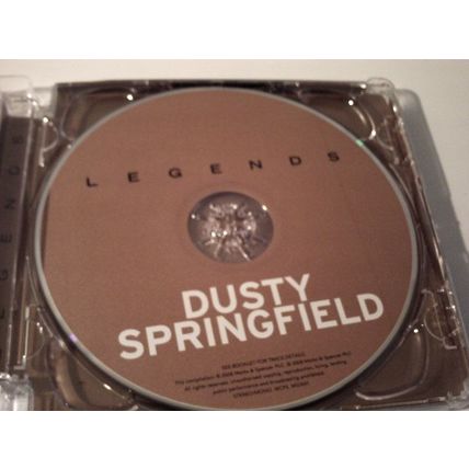 DUSTY SPRINGFIELD - LEGENDS - CD ALBUM 2008 - 1 DISC