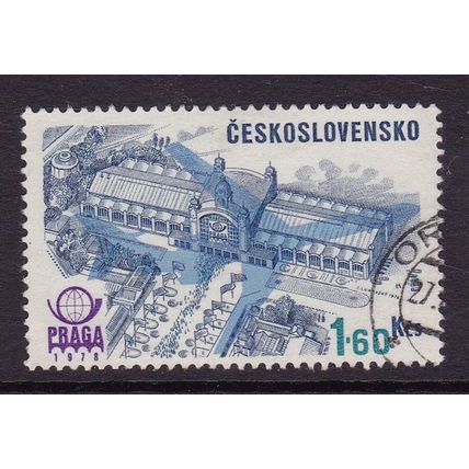 CZECHOSLOVAKIA 1976 AIR PRAGA 78 1.60k USED SG2287