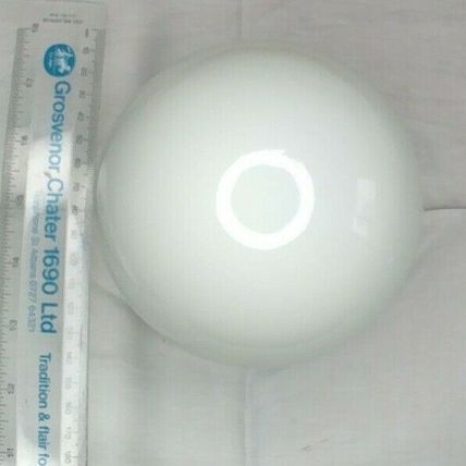 Vintage White GlassGlobe Glass Lightshade
