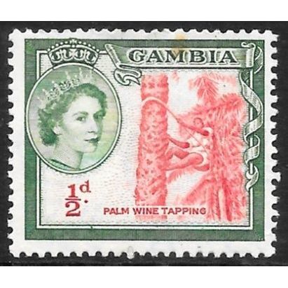 1953 Queen Elizabeth II - ½d Mounted Mint C2-