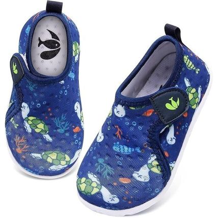 JIASUQI Boys Girls Water Shoes Toddler Quick Dry Aqua Socks Breathable Barefoot