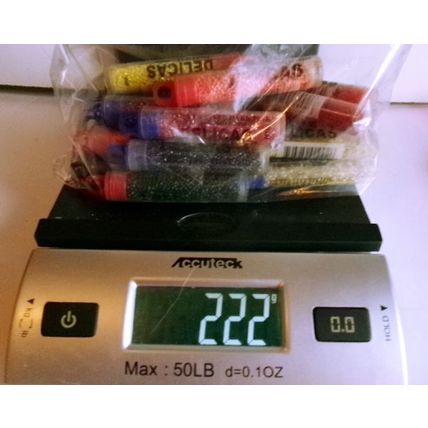 Lot of 22 Tubes of Delicas Seed Beads