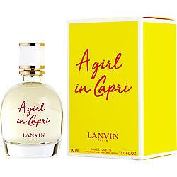 A GIRL IN CAPRI by Lanvin EDT SPRAY 3 OZ For WOMEN