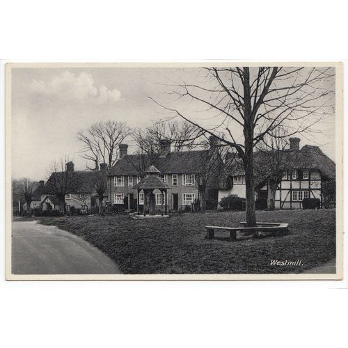 Westmill Village Hertfordshire Postcard A