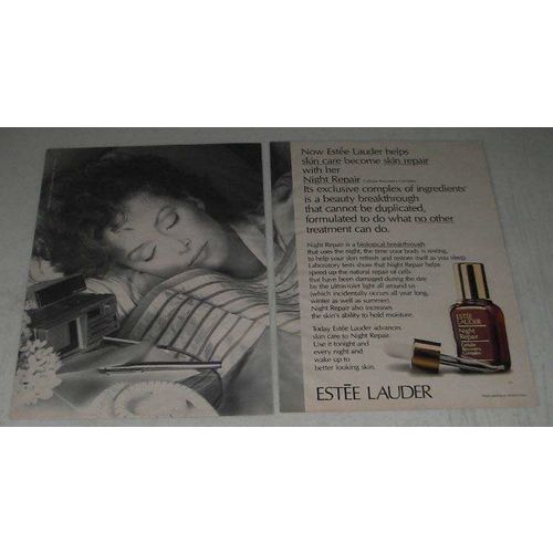 1984 Estee Lauder Night Repair Cellular Recovery Ad