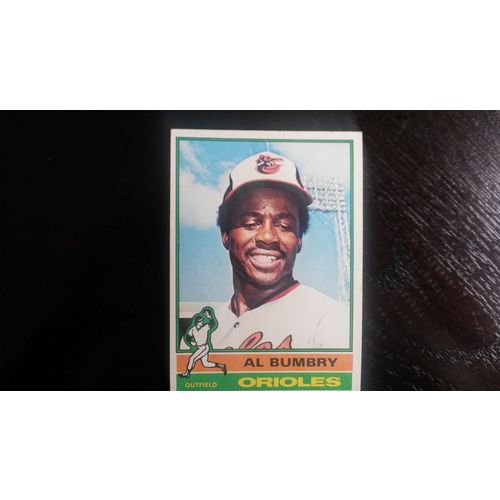 1976 Topps Card # 307 Al Bumbry Very Good (3) Baltimore Orioles