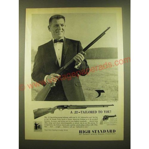 1966 High Standard .22 Sport-King Pump Rifle Ad - A .22 - tailored to you