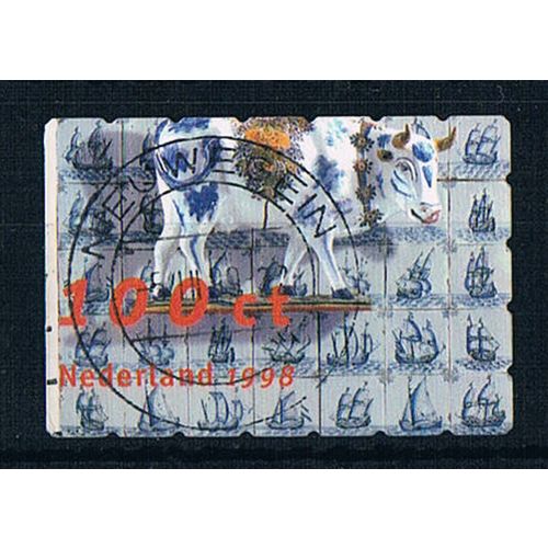 Netherlands 1998 SG1867 ne35 Delft Cow & Tiles 100c Used Stamp