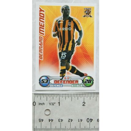 2008/09 Topps Match Attax Trading Card - Bernard Mendy, Hull City