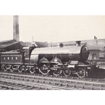 LNER 4443 Train Postcard