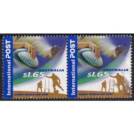 Australia 2003 SG 2341 Used Pair - Sport/Rugby (D-813-03)