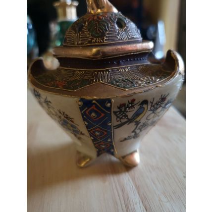 Small Oriental Lidded Pot