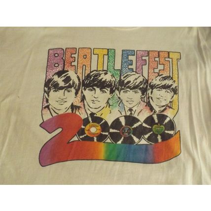 Beatles Beatlefest 2000 T-shirt, White, XL