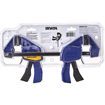 IRWIN QUICK-GRIP Clamps, One-Handed Mini Bar, 6-Inch 4-Pack Model # 1964758