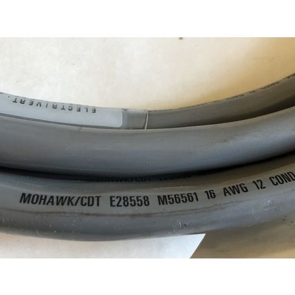 NEW ELECTRIVERT ROBOTIC/MACHINE CABLE ASSEMBLY CORDSET ELV9111-CAF-ST-15,EV