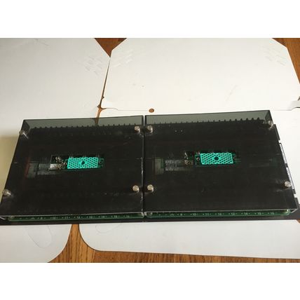 1set (2pcs) TRICONEX 3000120-360,7400058-360 REV C,2652-6 24V TRICON SET TERM,EC