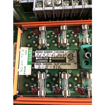 1set (2pcs) TRICONEX 3000120-360,7400058-360 REV C,2652-6 24V TRICON SET TERM,EC