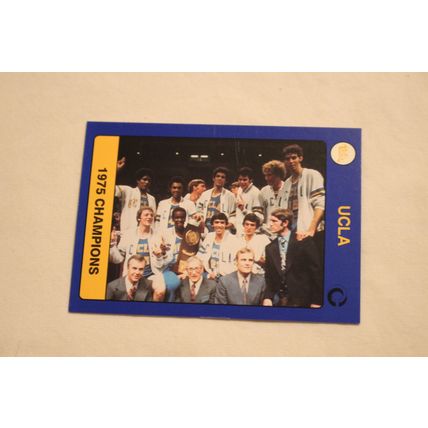 1975 Championship Team 1991 Collegiate Collection UCLA NO. 38