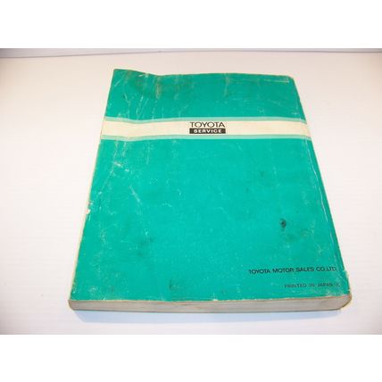 1982 TOYOTA CELICA REPAIR MANUAL USA / CANADA PUB 36150