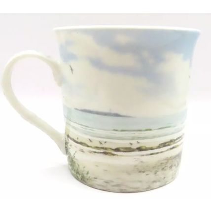 Sea Breeze Mugs Ceramic Fine China Set of 4 in a Gift Box 9 CM Gift Tableware