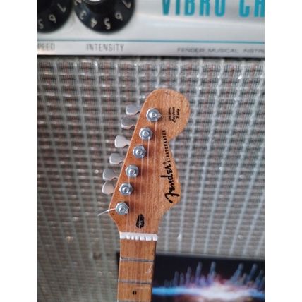 JIMMIE VAUGHAN-Custom Vintage Fender Strat 1:4 Scale Replica Guitar ~Axe Heaven~