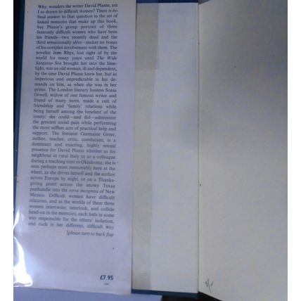 David Plante : Difficult Women, Slides & The Catholic - First editions lot of 3