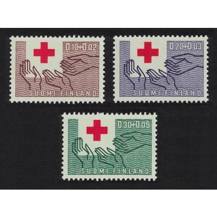 Finland Centenary of Red Cross 3v 1963 MNH SG#681-683