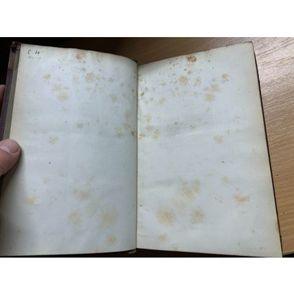 RARE* 1845 "THEOLOGICAL WORKS OF WILLIAM BEVERIDGE" VOL 5 ANTIQUE BOOK (P5)