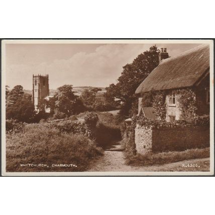 Whitchurch, Charmouth, Dorset, 1956 - Valentine's RP Postcard