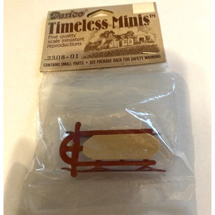 Darice Dollhouse Miniatures Sled