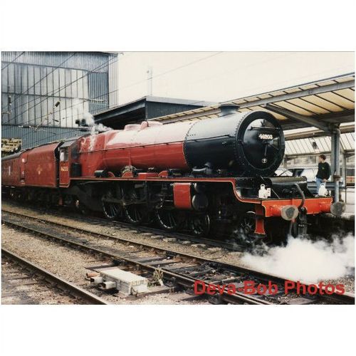 Railway Photo LMS 46203 Princess Margaret Rose CARLISLE Stanier Pacific Loco