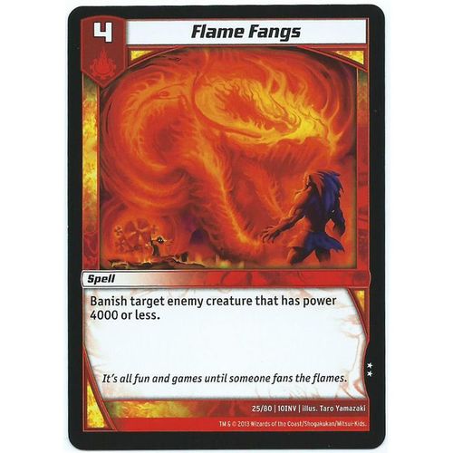Kaijudo - Invasion Earth - #25/80 - Flame Fangs