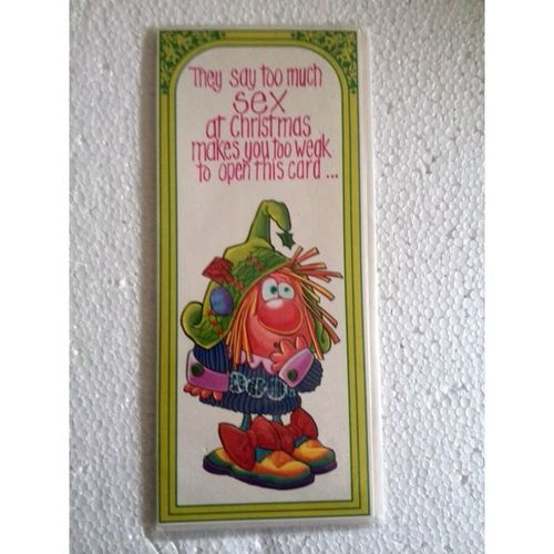 CHRISTMAS CARD - HUMOUR ** L@@K CLEARANCE SALE