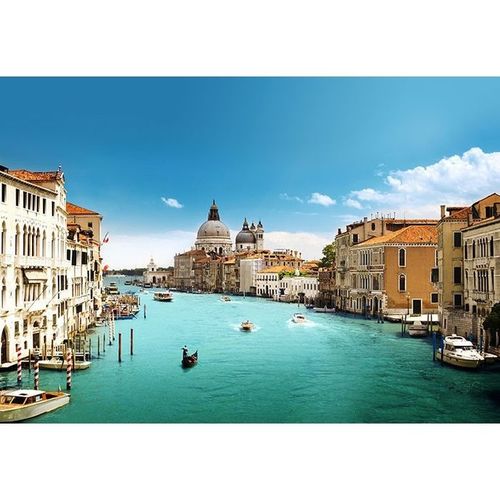 366x254cm Giant wall mural photo wallpaper Canal Grande VENICE old city view