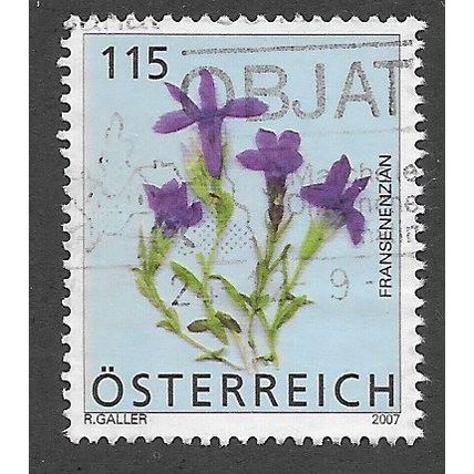 AUT 2007 115c 'FLORA DEFINITIVES ' FINE USED (EBID73-301)