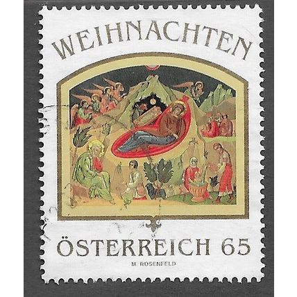 AUT 2007 65c 'CHRISTMAS' FINE USED (EBID73-328)