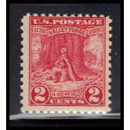 645 2c Valley Forge Average Plus MNH O1411