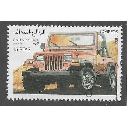 1992 15PTS 'SAHARA OCC. -VEHICLES' C.T.O FINE USED (EBID75-920)