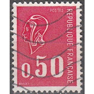 France 1971 Michel 1735X O Cote (2008) 0.20 € Marianne de Béquet