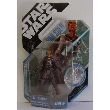 STAR WARS ' 30th Anniversary ' CONCEPT HAN SOLO action figure