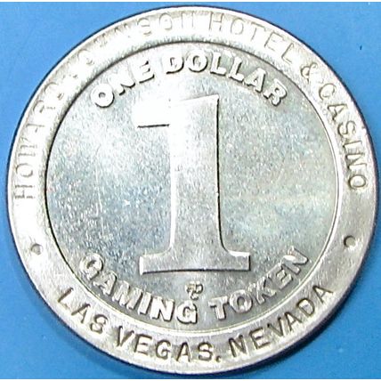 Howard Johnson. $1 Casino Route Token. Las Vegas, NV. 24A.