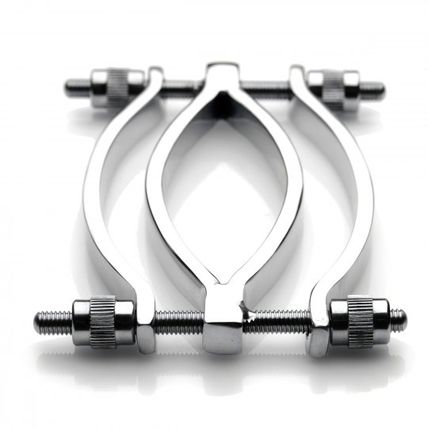 Stainless Steel Adjustable Pussy Clamp BDS&M Master Series torment Torture BDSM