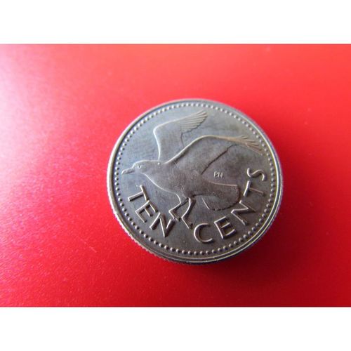 1973 BARBADOS TEN CENTS FREE POST. AAW