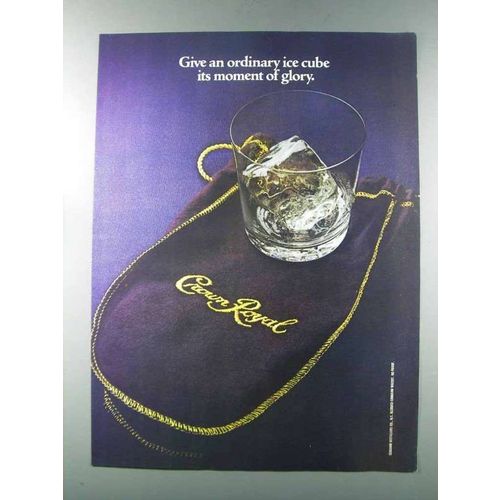 1981 Seagram's Crown Royal Whisky Ad - Moment of Glory