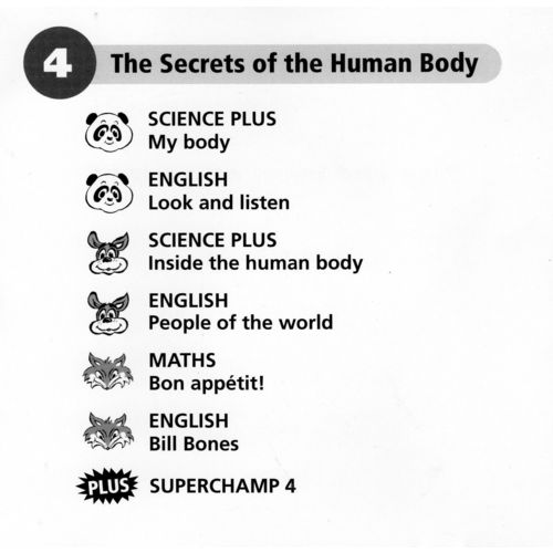 MATHS ENGLISH SCIENCE secrets human body 95 98 XP FREE VIRTUAL MACHINE 7 8 10