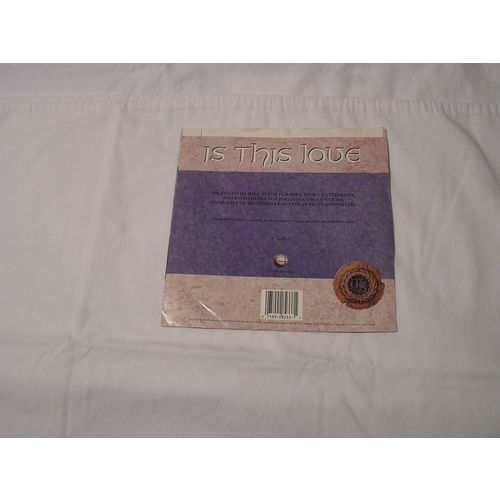 Whitesnake 45 & Picture Sleeve-IS THIS LOVE/BAD BOYS
