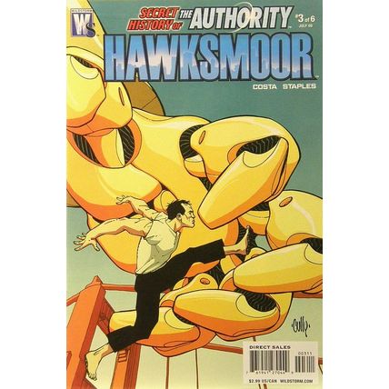 Secret History of the Authority: Jack Hawksmoor # 003 NM MODERN AGE COMICS