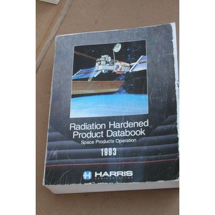1993 Harris Radiation Hardened Space Product Databook Datasheet Manual