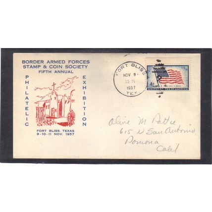 Event 5th Border Exhibit 1094 4c Flag (Unkn Cachet-Penciled/A) CV41557